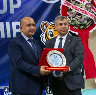 Türkiye Karate Federasyonu officials at the Dardanelles Cup