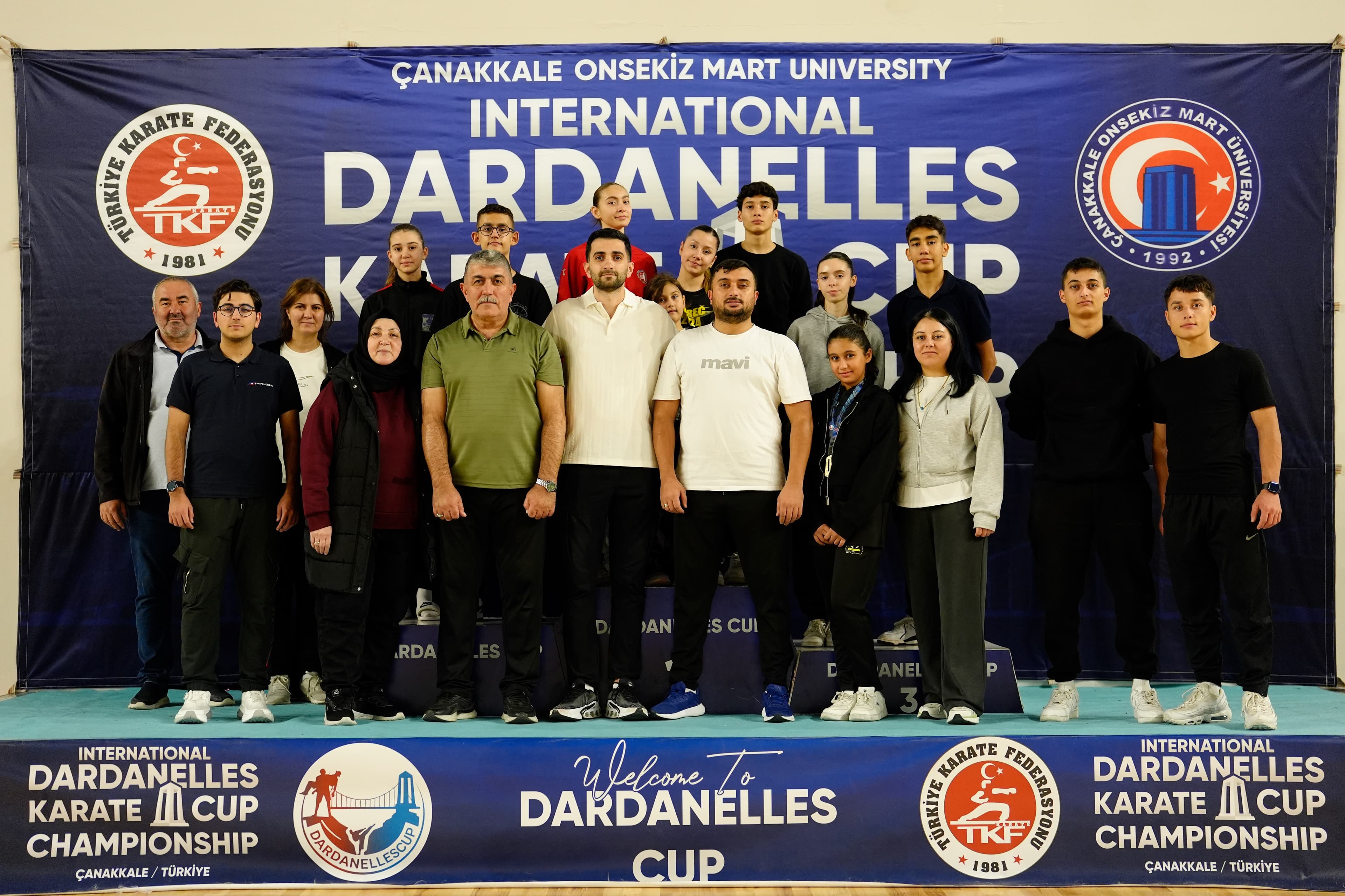 Club team and organizers group photo, Dardanelles Cup 2025